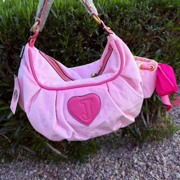 Juicy Couture 2025 Daydreamer Pink Medium Hobo Bag - Picture 5 of 11